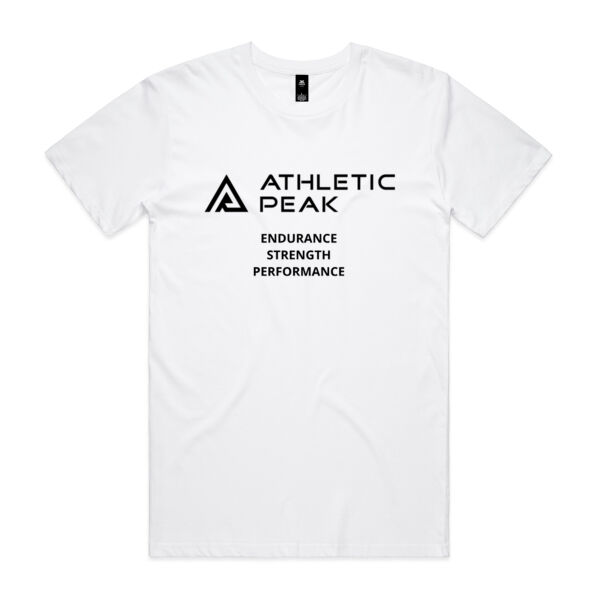 Athletic Peak - White - Mens Staple T shirt Thumbnail