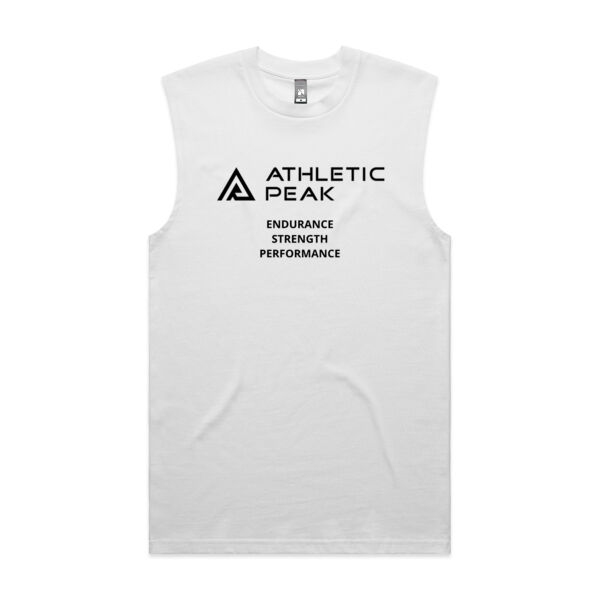 Athletic Peak - White - Mens Classic Tank Thumbnail