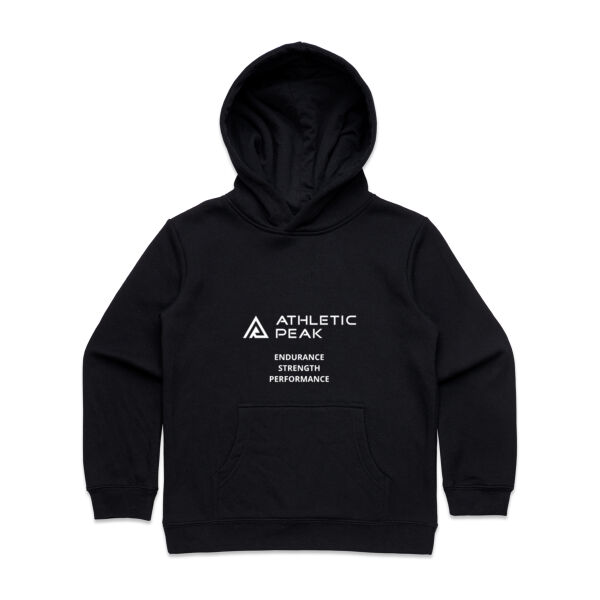 Athletic Peak - Black - Kids Supply Hoodie Thumbnail