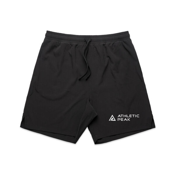 Athletic Peak - Mens Black Active Shorts Thumbnail