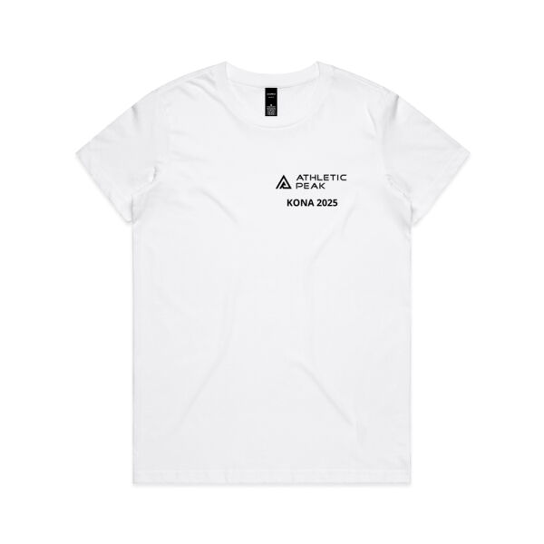 Athletic Peak - Womens Maple Tee - Kona White 2025 Thumbnail